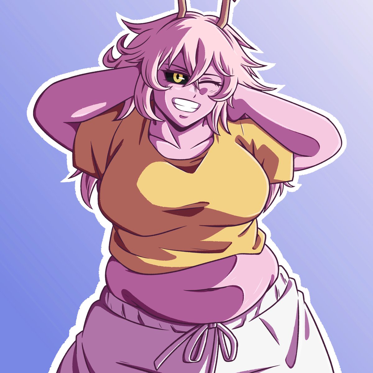 Toshid04's tweet photo. CHUBBY MINA ASHIDO IS HERE! https://t.co/eMN6YK5Jhj
