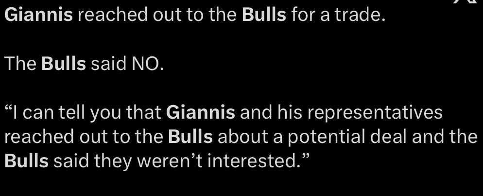 ButtaPicks's tweet photo. @LocalBullsFan why do yall keep forgetting this sorry ass organization already said no to giannis https://t.co/7CIQMNMOIz