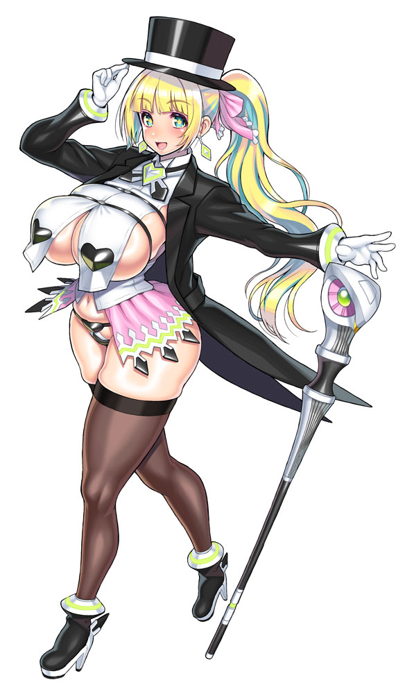 【18禁宣伝】『超昂大戦エスカレーションヒロインズ』にて「ビートイリュージョン・アエカ」「弓井田アエカ」のイラストを担当させていただきました!実装されておりますので、大人の方はぜひ遊んでみてください!エッチなイベントCGも描いてます😎 #超昂シリーズ #超昂大戦 