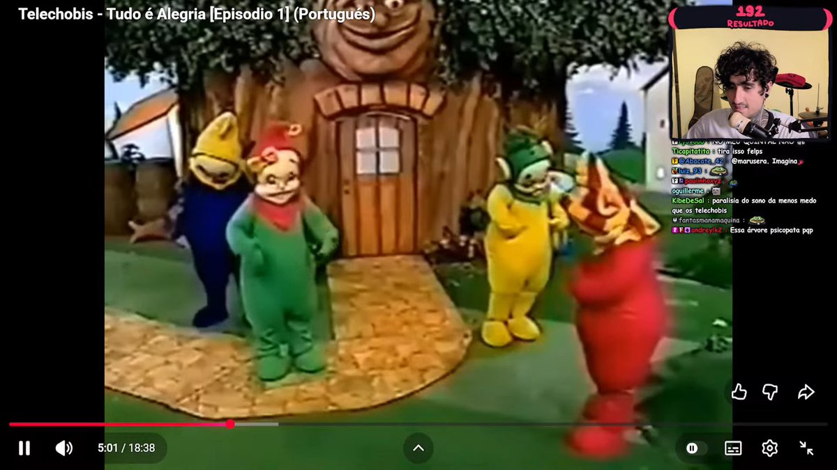 FelpsUpdate's tweet image. 💻 Felps está assistindo os Telechobis com o Meiaum e o VX