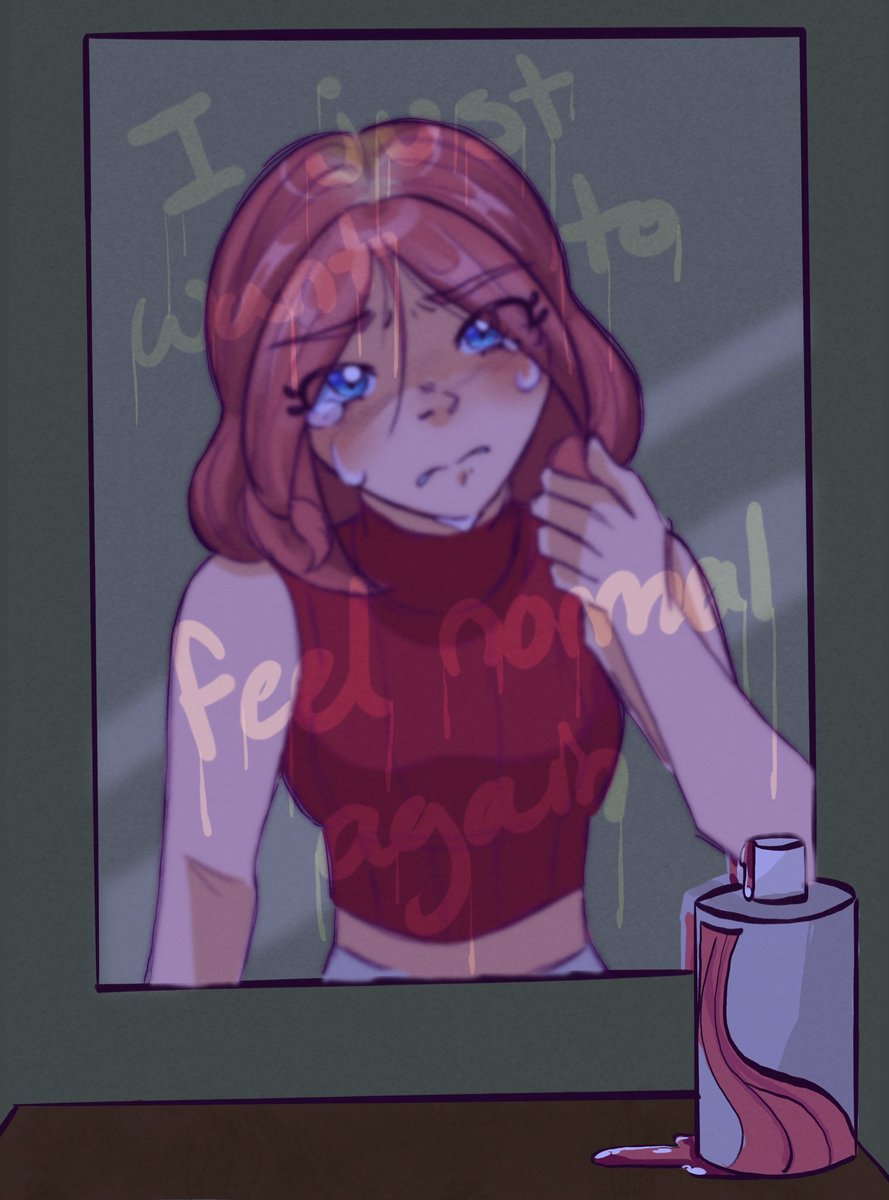 Sometimes grief makes you need a change 💗 tell taunie it’ll be okay rn!!