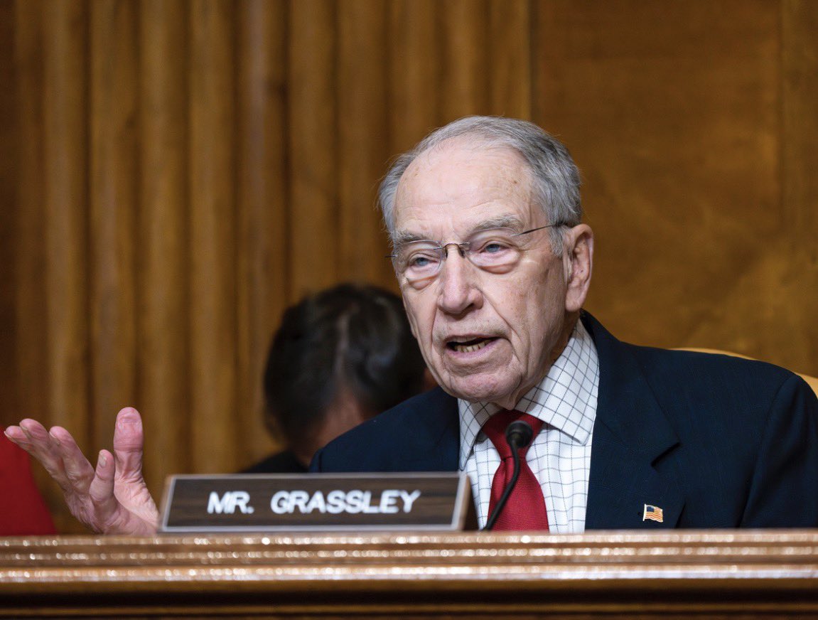 Senator Chuck Grassley is a NO on the SAVE Act. 

What would you say to him? 

<a href="/ChuckGrassley/">Chuck Grassley</a>