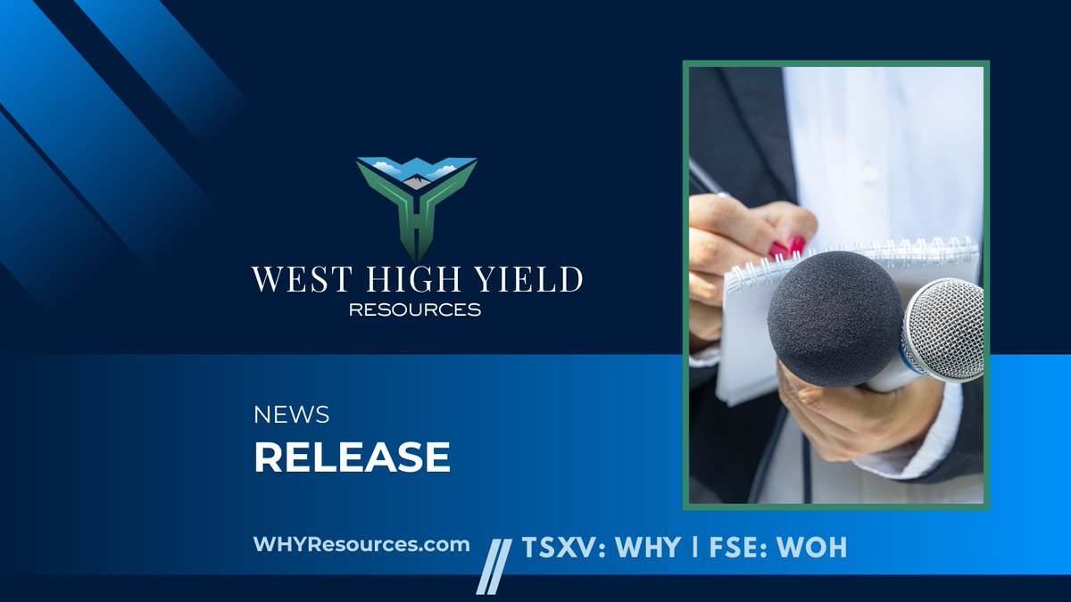 Record Ridge Update
✅ Proprietary green pilot process at PRO Labs starting Feb 2026
✅ Post‑Mines Act compliance advancing, targeted construction Q2 2026
✅ 5‑year MYAB exploration permit granted
✅ $500K non‑brokered financing closed (1M units @ $0.50) to fund operations
$WHY