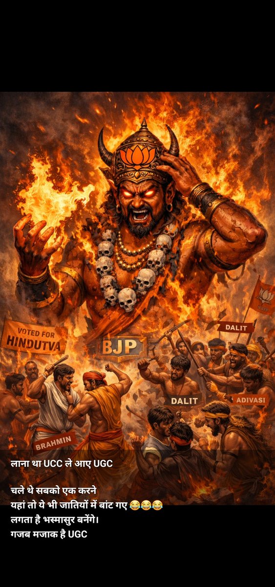 Krtkmhla's tweet photo. @narendramodi मुश्किल से हिंदू बने थे 😂😂😂😂OBC मैं आते हैं पर भेद भाव नहीं चलेगा सीधी बात

अगर जाती में ही बांटना था तो क्यों बोलते हो बंटोगे तो कटोगे 

आपने अब खुद बांट दिया।
वोट मत मांग लेना अब। https://t.co/tT6flGlOon
