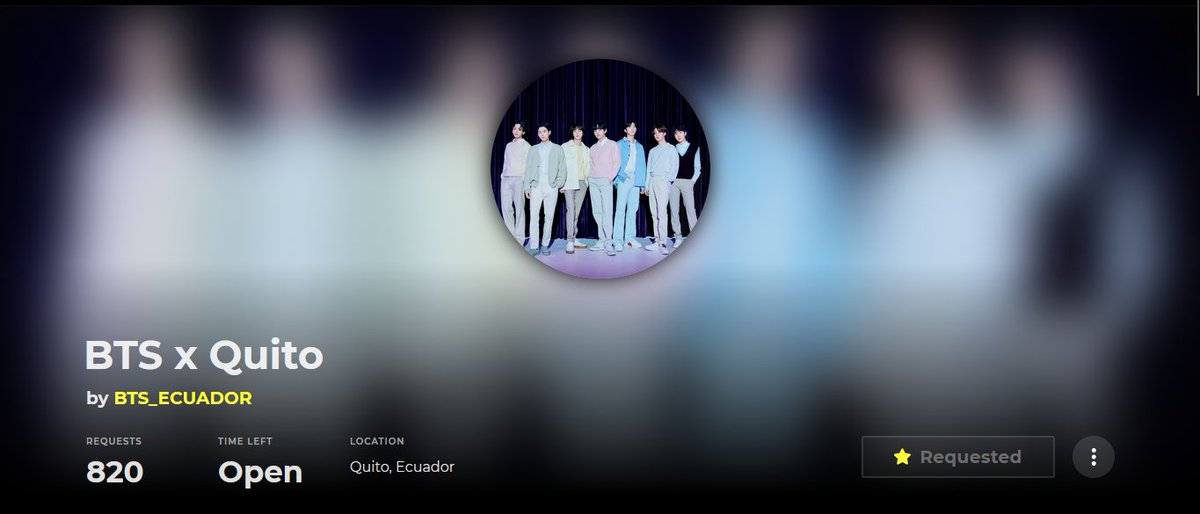 Hyyh_Ecu7's tweet photo. - No olviden firmar las solicitudes de fechas a Ecuador:

📍BTS x Quito (820 firmas): https://t.co/hPeCtCXbb6
📍Change org (1,479 firmas): https://t.co/jOb34rv3SS

BTS IN ECUADOR 2026 - 2027 🇪🇨 
#BTSinEcuador #BTSenEcuador 
#BTSWORLDTOURECUADOR 
#BTS_WORLDTOUR_ARIRANG_ECUADOR https://t.co/kyxtJLtKeN