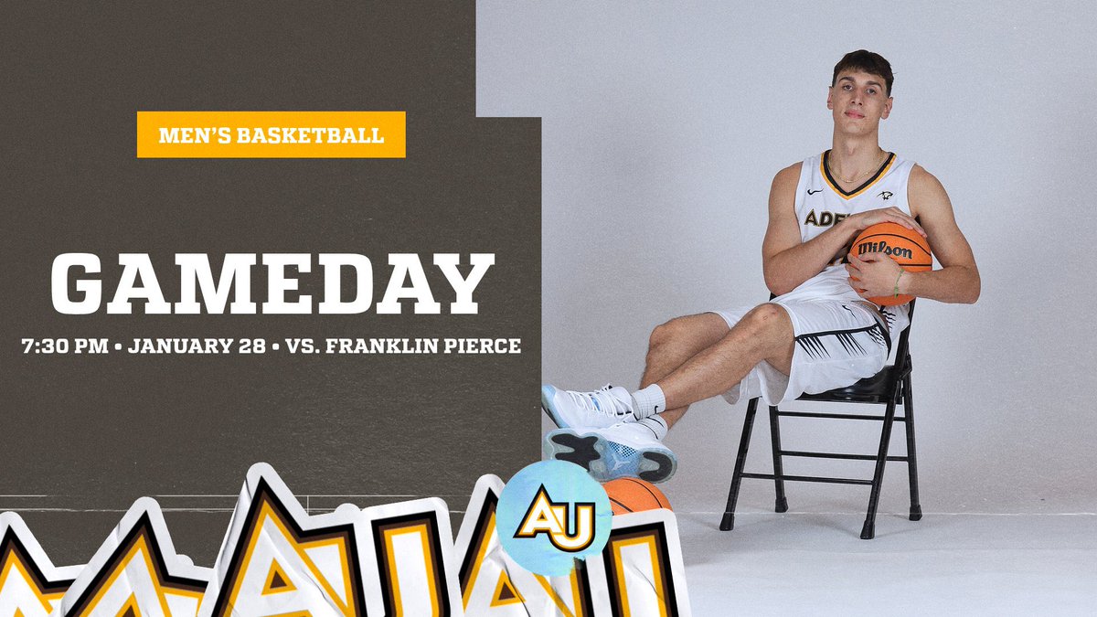 Adelphi Men's Basketball tweet media