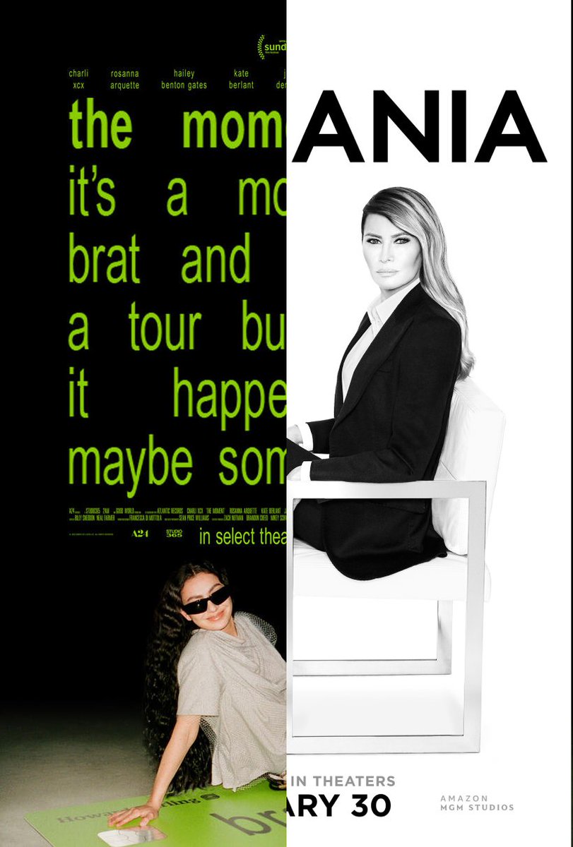 who else is doing #TheMomania double feature this weekend??? <a href="/charli_xcx/">Charli</a> <a href="/MELANIATRUMP/">MELANIA TRUMP</a> #TheMomania