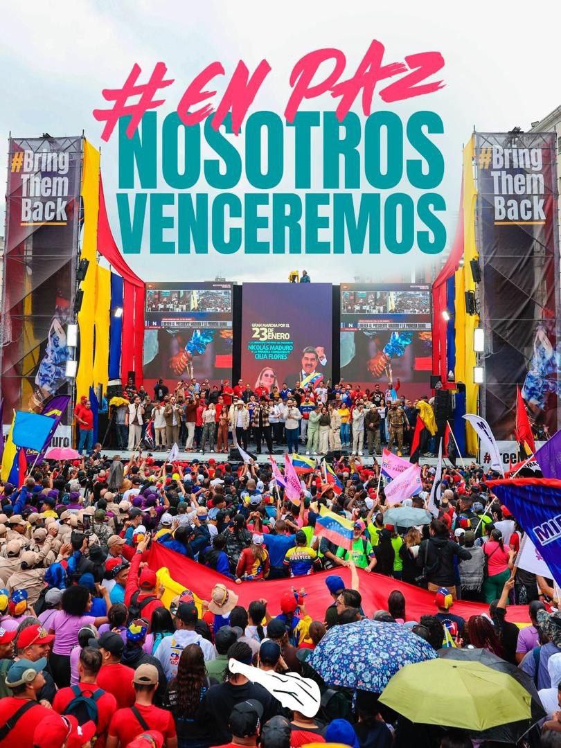 La Revolución Bolivariana es garantía de Paz 🤍

#EnPazNosotrosVenceremos