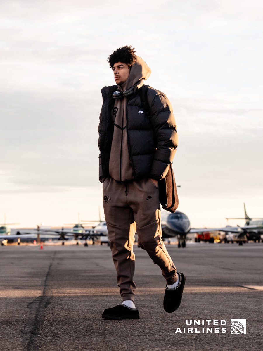 CUBuffsMBB's tweet image. next stop: Iowa ✈️

#GoBuffs | @united