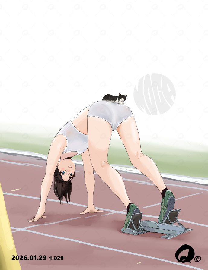 第一走者の娘🏃‍♀️🏃‍♀️🏃‍♀️ 