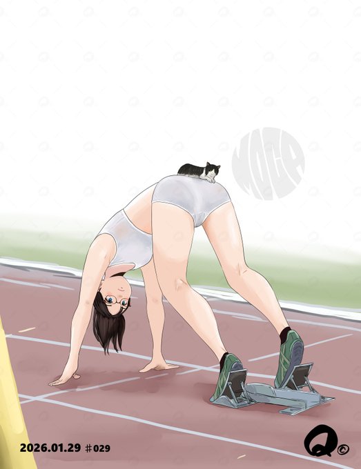 第一走者の娘🏃‍♀️🏃‍♀️🏃‍♀️ 