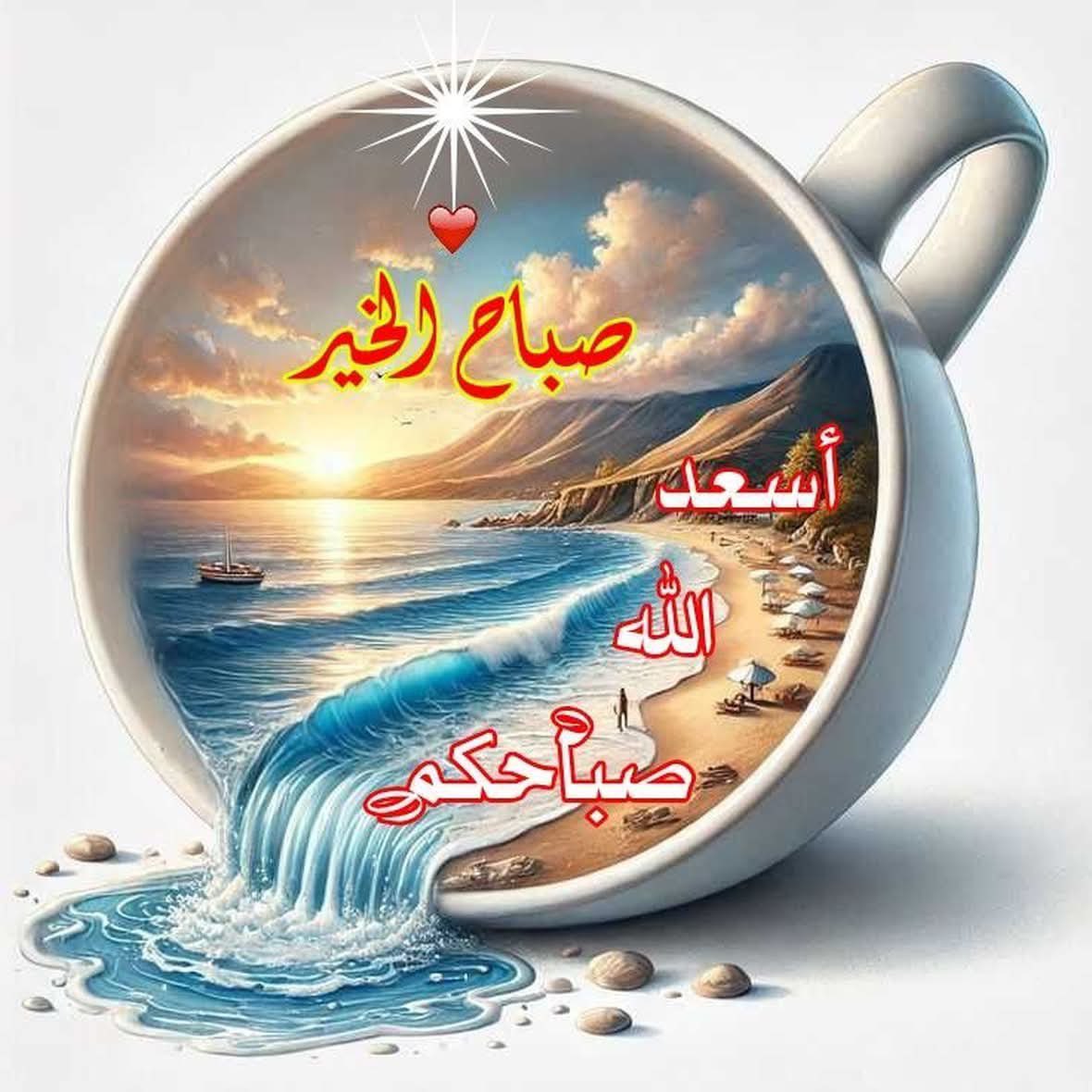 يا شمس الصباح أشرقي وعلى قلوب أحبتي وصُحبتي سلمي أخبريهم عن صدق محبتي.
وبلغيهم بالخير دعوتي
يا شمس الصباح عانقيهم وبعذبِ الكلام أبلغيهم. لعل كلماتي تُحاكي قلوبهم وتنثرُ السعادة في دُروبهم. وتُنسيها همومهم وغمومهم وترسُم الابتسامة على وجوههم.
فصباحي لا يحلو بدونهم.