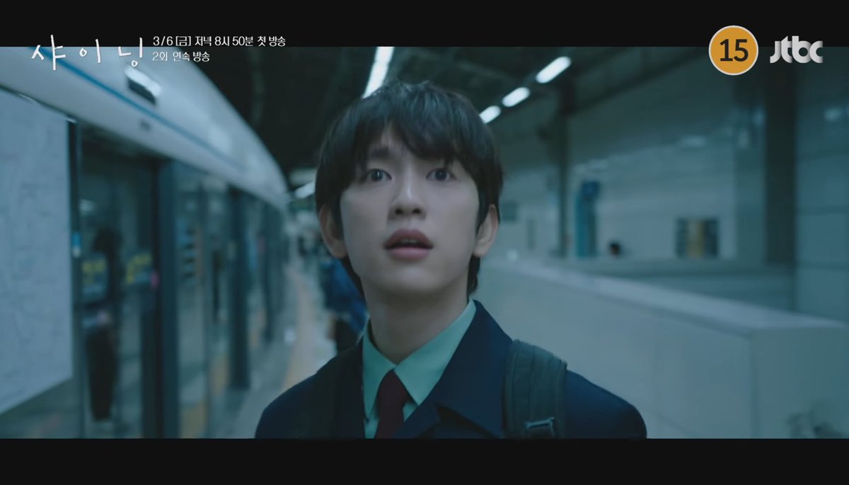 _sunshine501's tweet image. จินยองหล่อมาก หน้าเด็กตลอดเลย อยากดูไวๆแล้ว 😭✨