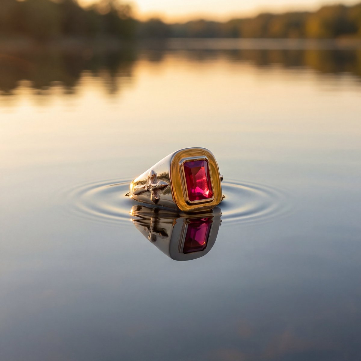 DiamondClubPE's tweet image. Bold yet timeless. ✨

This yellow gold signet ring is set with a vivid square-cut ruby, its step-cut facets revealing rich red tones. Finished with detailed engravings along the shoulders, it’s a statement of classic elegance and refined craftsmanship. 

#SignetRing #RubyRing