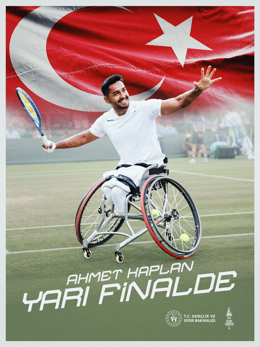 Ahmet Kaplan Avustralya Açık’ta YARI FİNALDE!🇹🇷

Tebrikler evlat, seninle gurur duyuyoruz.🧿👏🏻