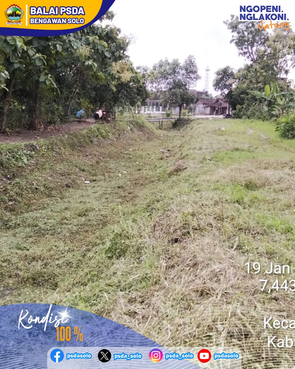 Kegiatan Kerja Bersama Babat Rumput dengan PPA &amp; Mantri Pokla Cemoro di Saluran Induk Menjing Kiri HM 27+50 (Non Ploting), Daerah Irigasi (DI) Bapang. 
.
Desa = Cangkol 
Kec = Plupuh  
Kab = Sragen 
.
<a href="/dpuprjateng/">DPUPR Jateng</a>
<a href="/dpusdatarujtg/">Dinas PUSDATARU Jateng</a>
. 
#jawatengah
#ngopeningelakoni