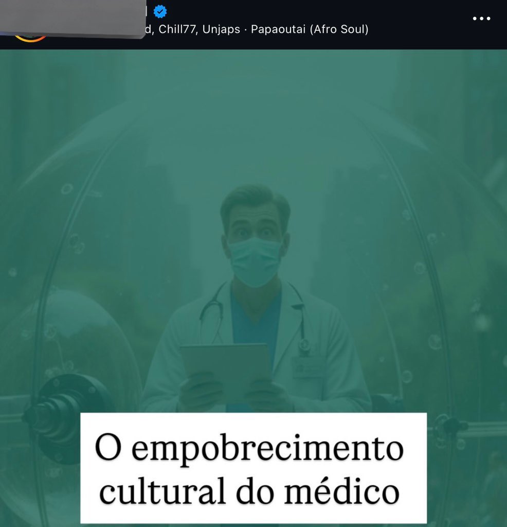 ycontrol's tweet photo. Todos resolveram compartilhar um texto básico e OBVIAMENTE escrito por IA lá no Instagram falando sobre JUSTAMENTE empobrecimento cultural do médico (assunto até válido apesar de clichê pra gente aqui)… Ninguém percebendo IA óbvia e querendo falar de empobrecimento cultural https://t.co/jRIi6I0mSs