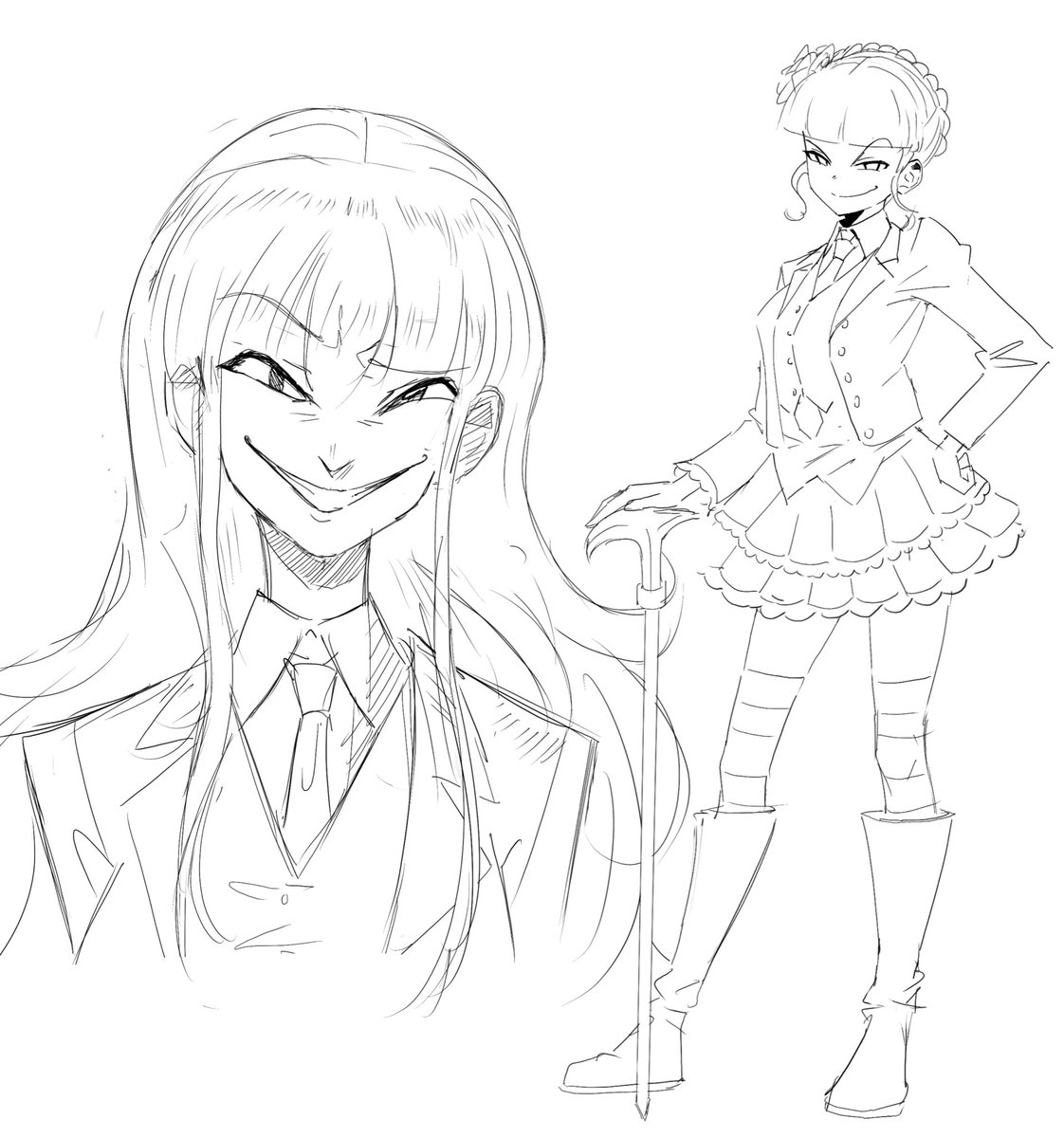 Ukatpo's tweet photo. Witch doodles https://t.co/6UYTPTAmhe