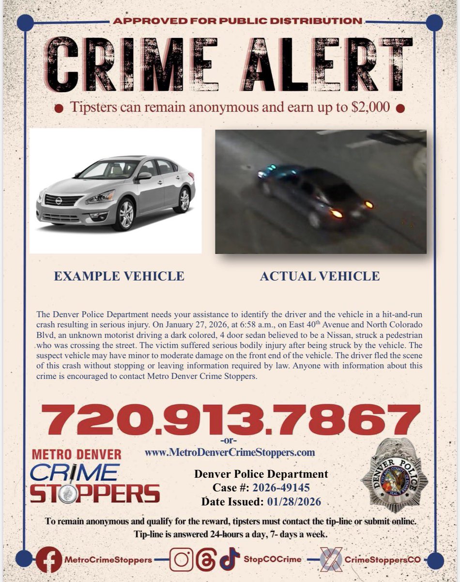 Denver Police Dept. tweet media