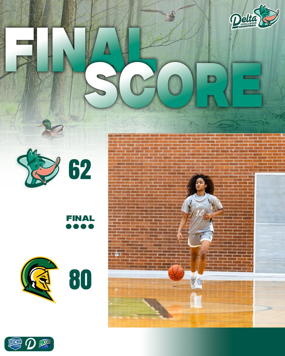 delta_pioneers's tweet image. Tough loss from today’s Women’s Basketball game 🦆🟢⚪️

#DCAthletics #GoDelta #MCCAA #NJCAA
