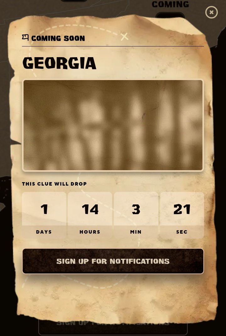 caallingg's tweet photo. wait was the Georgia idol found already? The countdown says the clue is being released fridayy 😭 helpppp @survivorcbs @JeffProbst https://t.co/yNR4qpNpKI