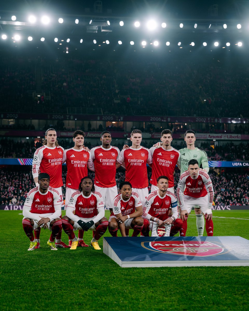 Gracias, equipo, por representar al Arsenal en Europa con mucha honra y calidad. Ahora se viene lo más lindo: el margen de error se achica y las exigencias se elevan.

Seguiremos adelante por el sueño, todos juntos, hasta el final. Apoyo incondicional a estos jugadores.
VAMOS🔴⚪️