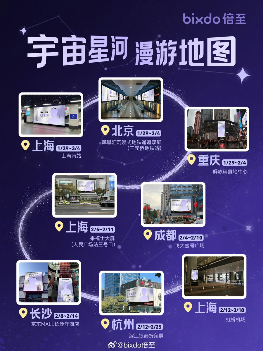 —— 🌌🚀👩🏻‍🚀 ——
『28.01.26』
bixdo倍至’s weibo update

🪐จักรวาลและธารดวงดาว ส่องสว่างเพื่อคุณ
✨ความตั้งใจของการอยู่เคียงข้าง ถูกถ่ายทอดบนจอภาพ
เซี่ยงไฮ้-ปักกิ่ง-เฉิงตู-ฉงชิ่ง-หางโจว-ฉางชา

#周柯宇 #โจวเคออวี่ #Zhoukeyu #DanielZhou