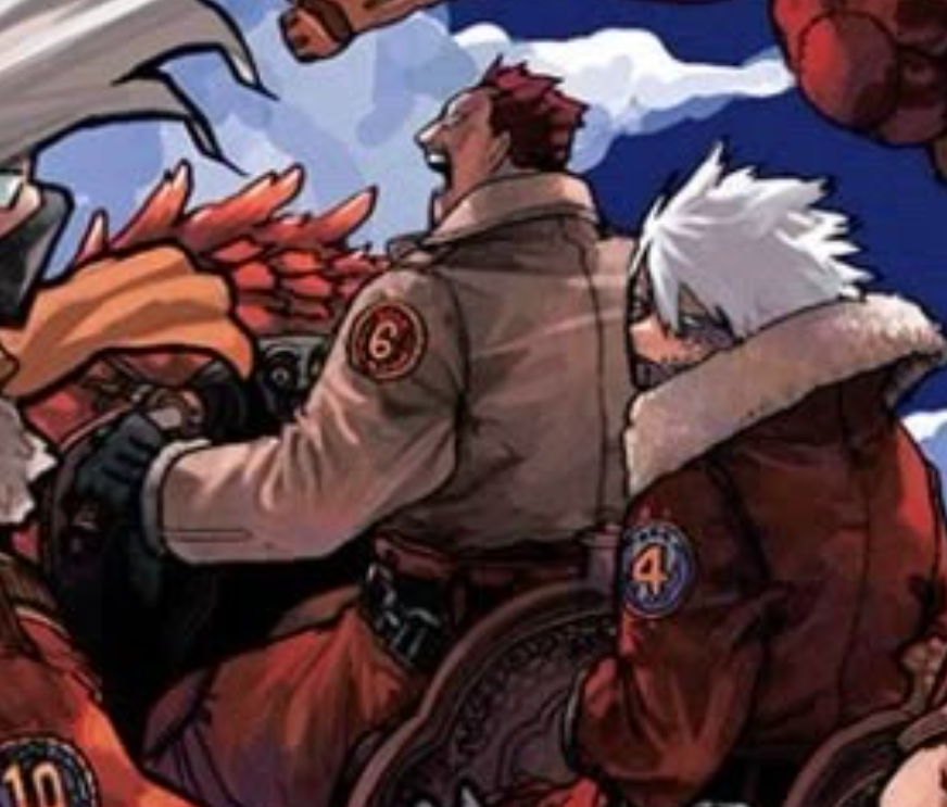 he beat his dad in the popularity poll and still has to ride the backseat of the dragon. this is so sad. justice for dabi