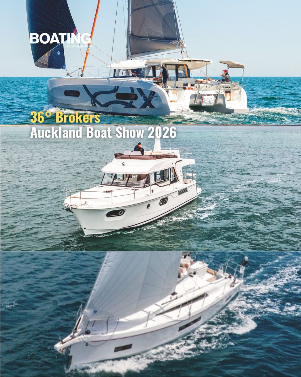 boating_nz's tweet image. Three standout yachts. One dock.
36° Brokers confirms its Auckland Boat Show line up.

ap1.hubs.ly/y0x-Nh0

#AucklandBoatShow #NZBoating