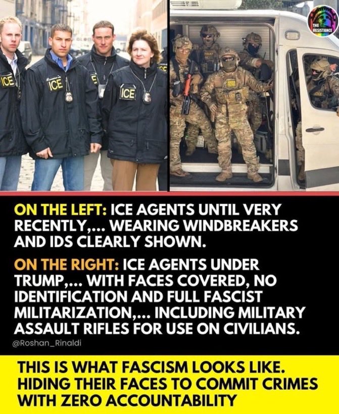 WizWackaTroll's tweet image. It’s all part of their plan, part Project 2025 Fascist Handbook &amp;amp; part characteristics &amp;amp; tactics of clasiv Fascist regimes.
Regimes thruout history where many citizens in different countries were all for it &amp;amp; believed it’s only affects THEM, not us, until it was too late.