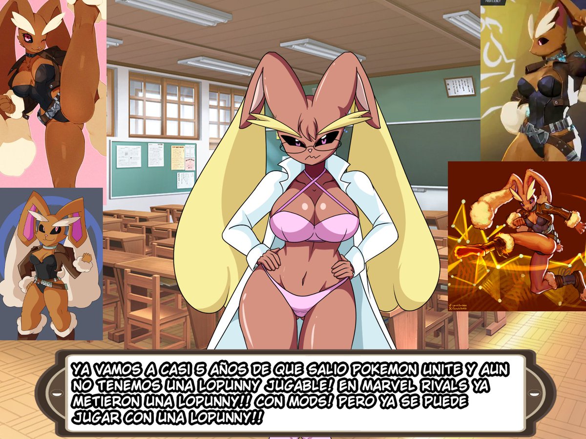 FRANKVECTOR94's tweet image. Y ustedes aun juegan Pokemon Unite?? O ya se pasaron a Marvel Rivals para jugar con Lopunny??

Unete a la clase de Miss Lopunny en nuestro server de discord para ver mas avances de los proyectos en desarrollo.