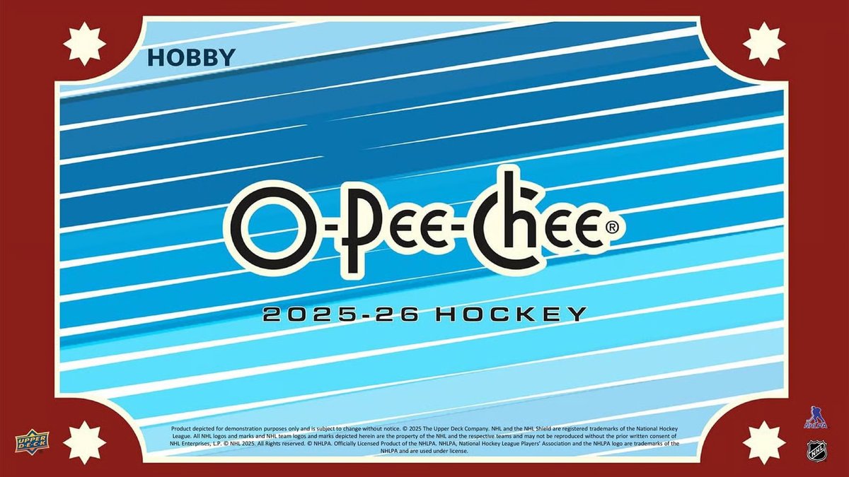 CenterIceCC's tweet image. Join us live tomorrow at 7 p.m. Eastern on YouTube or Facebook, as well-known hockey card YouTuber Fulton Cards joins us to share about his channel, 2025-26 O-Pee-Chee, and Puckly!