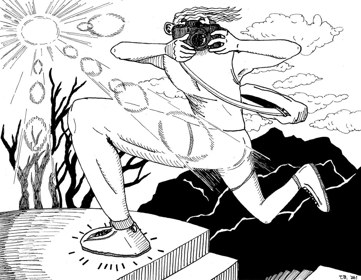 Click, snap, and back off track 🏃‍♂️