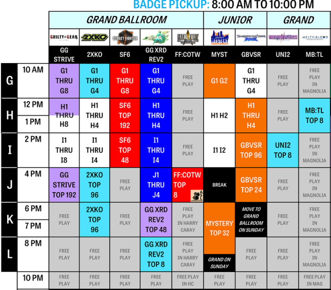 配信スケジュール 

1/31(土) AM8:00～　TOP24→TOP8
2/1  (日) AM7:00～　TOP8🏆
※日本時間表記です

日本語ミラー 配信URL
youtube.com/watch?v=GD22m1…

格ゲーチェッカーさん
kakuge-checker.com/topic/view/090…

ラギアと試合を観つつ皆様と一緒に日本人選手を応援したいと思います！
宜しくお願い致します🙌