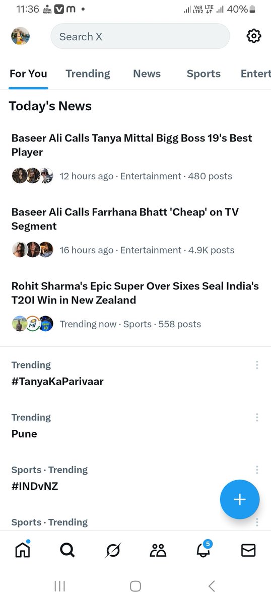 Baseer ali call tanya mittal 19 best player Today headlines 
#TanyaMittal𓃵 #TanyaKaParivar #BaseeraAli