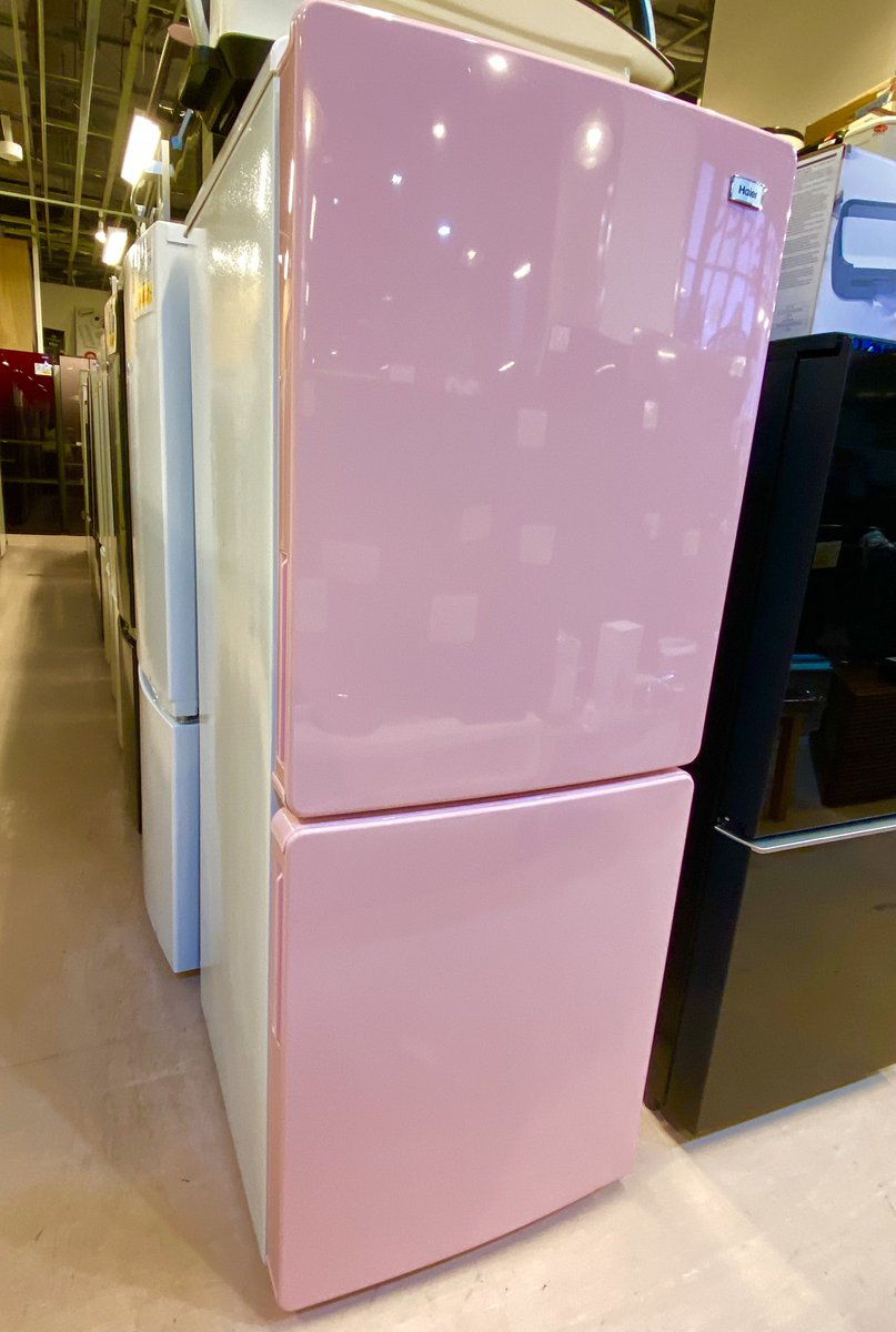 ピンクカラーがかわいい🌸 ハイアール 148L 2ドア冷蔵庫入荷しました
