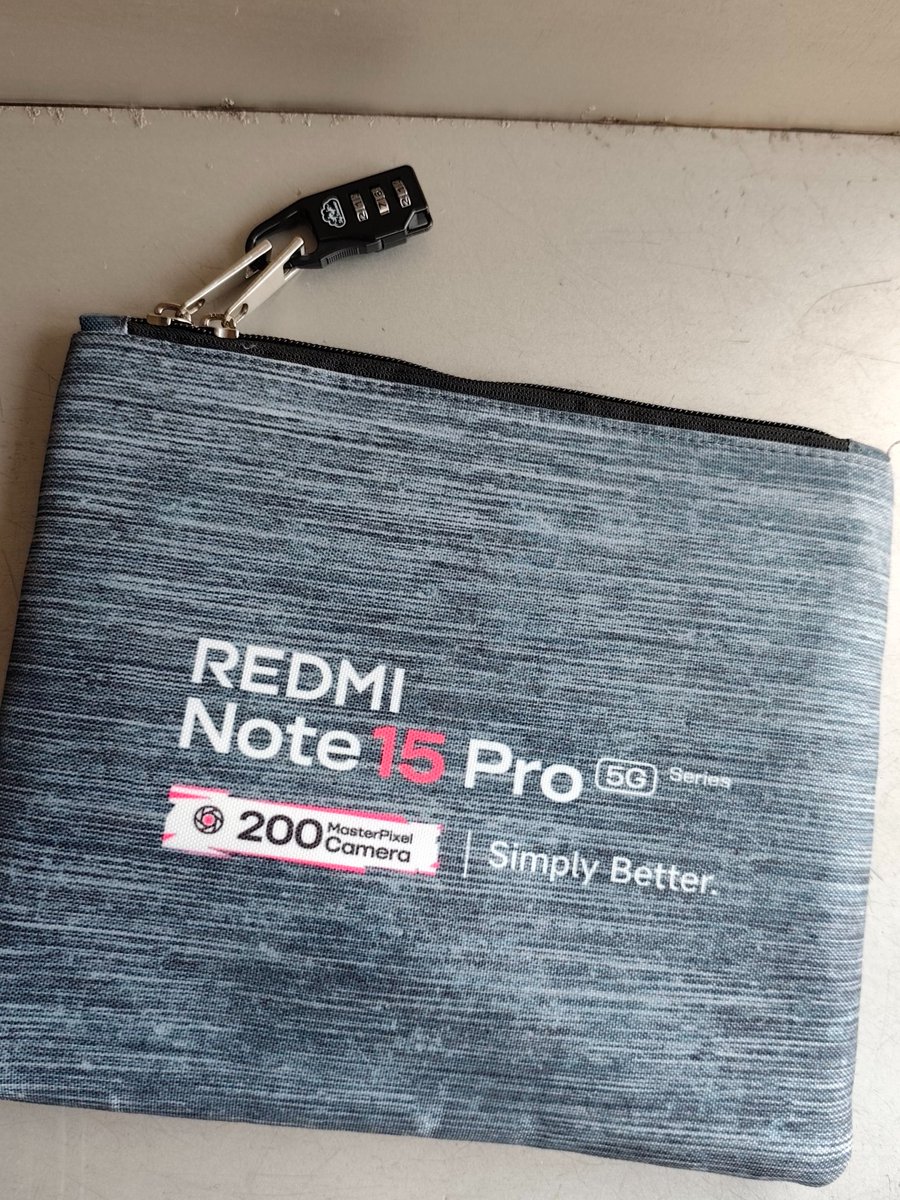 MDTechIndia's tweet photo. Really excited for the launch of the #REDMINote15ProSeries 
Been waiting for the process reveal, and now the hype is real. The durability and the #200MasterPixelCamera already look next level.
#SimplyBetter #XiaomiFansClub
#mdtechindia https://t.co/EbF9Ur9vME