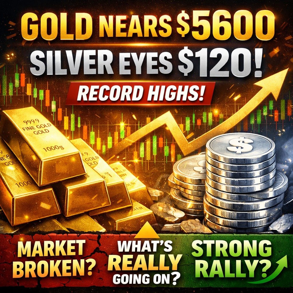 TradeWithAliCom's tweet photo. Gold and Silver at record levels — but this move isn’t just about metals.
It’s about inflation hedging, global uncertainty, and shifting trust in fiat systems.
When hard assets run like this, markets are telling a deeper story. Are you listening?

#Gold #Silver #MarketUpdate https://t.co/QcXNNbG74A