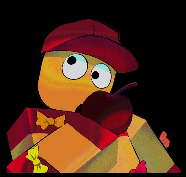 blazentity's tweet image. absurd and gigantic cherry