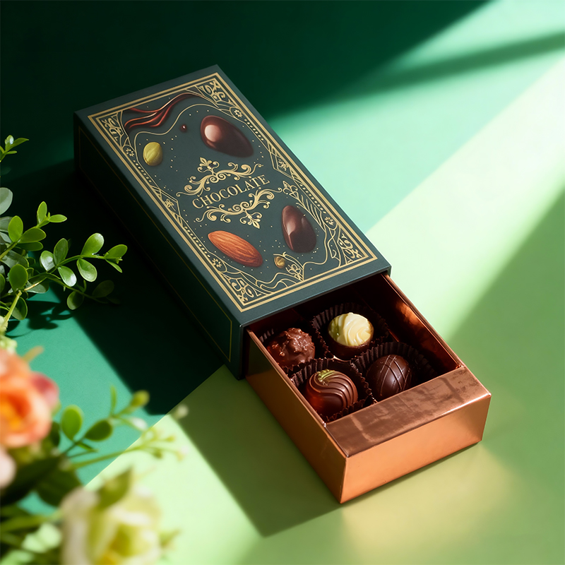 jialanpackage's tweet image. 💥Jialan Package original design dark green drawer-style chocolate box, features a unique pull-out structure that adds a touch of sophistication to your chocolate packaging
✅MOQ: 1000pcs (free logo printing)
🌐Video website: jialanpackage.com
#chocolatebox #chocolateboxes