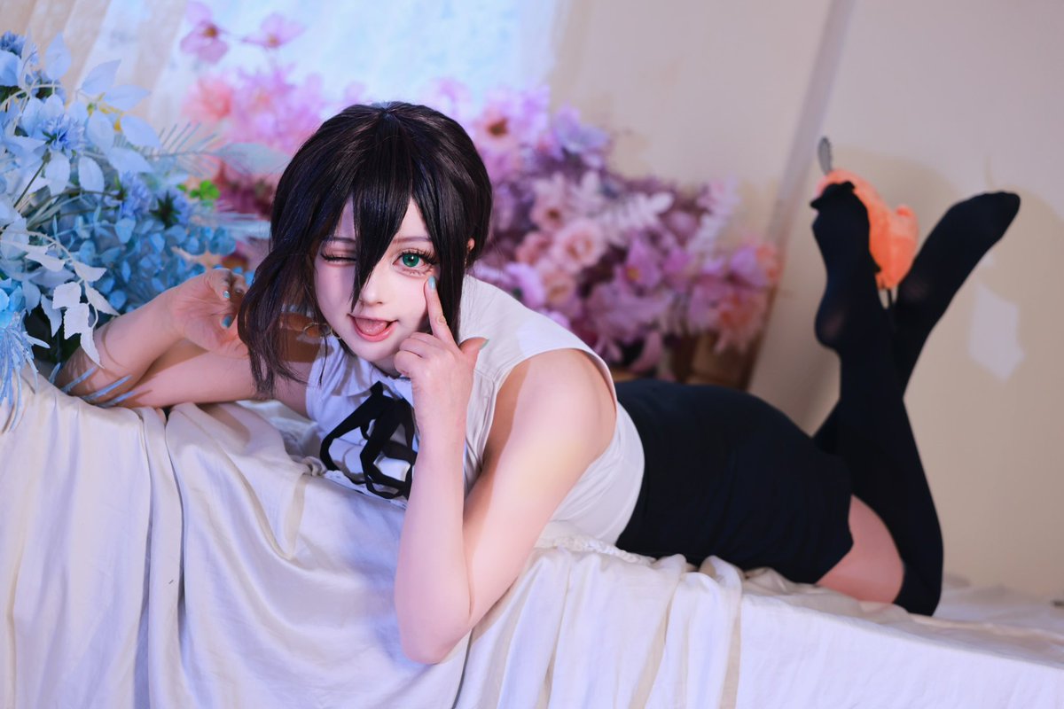 😜#reze #chainsawmancosplay