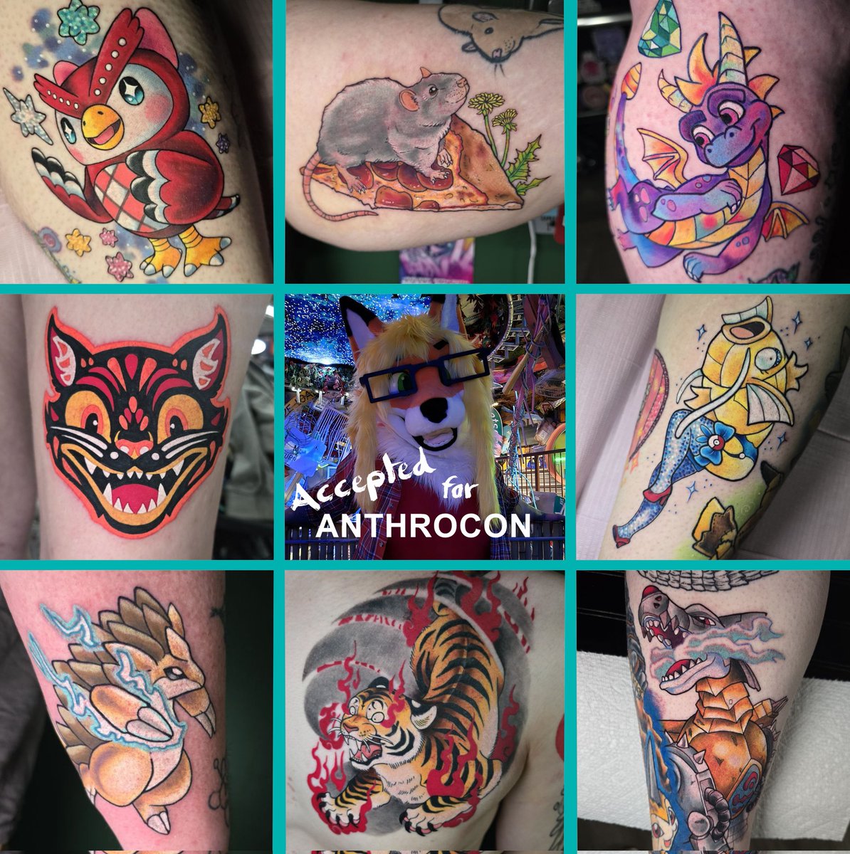Foxene ➡️ Anthrocon tweet media