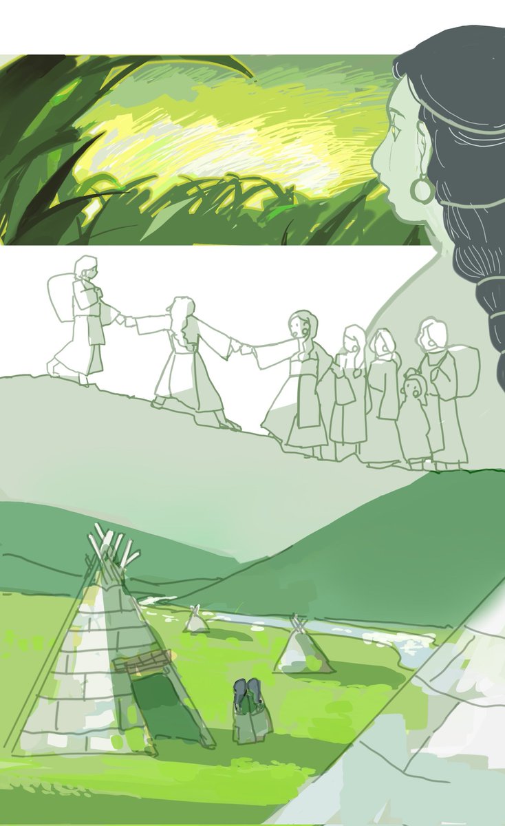 A Dream
#GrasslandForest #CulturalArt #FemaleCentricArt