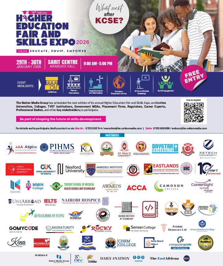 Looking to grow, lead better, or take the next step in your career?

Visit us at Booth 43 at the Sarit Centre Expo (Arabuko Hall), today and tomorrow from 9:00 AM–5:00 PM.

We focus on:
• Mentorship &amp; coaching
• Career pathways
• HR advisory solutions
• Leadership development