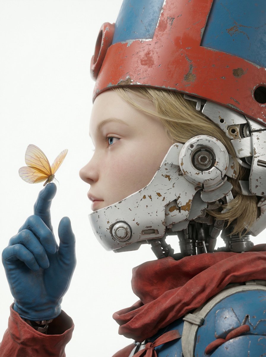 Cybernetic portrait example