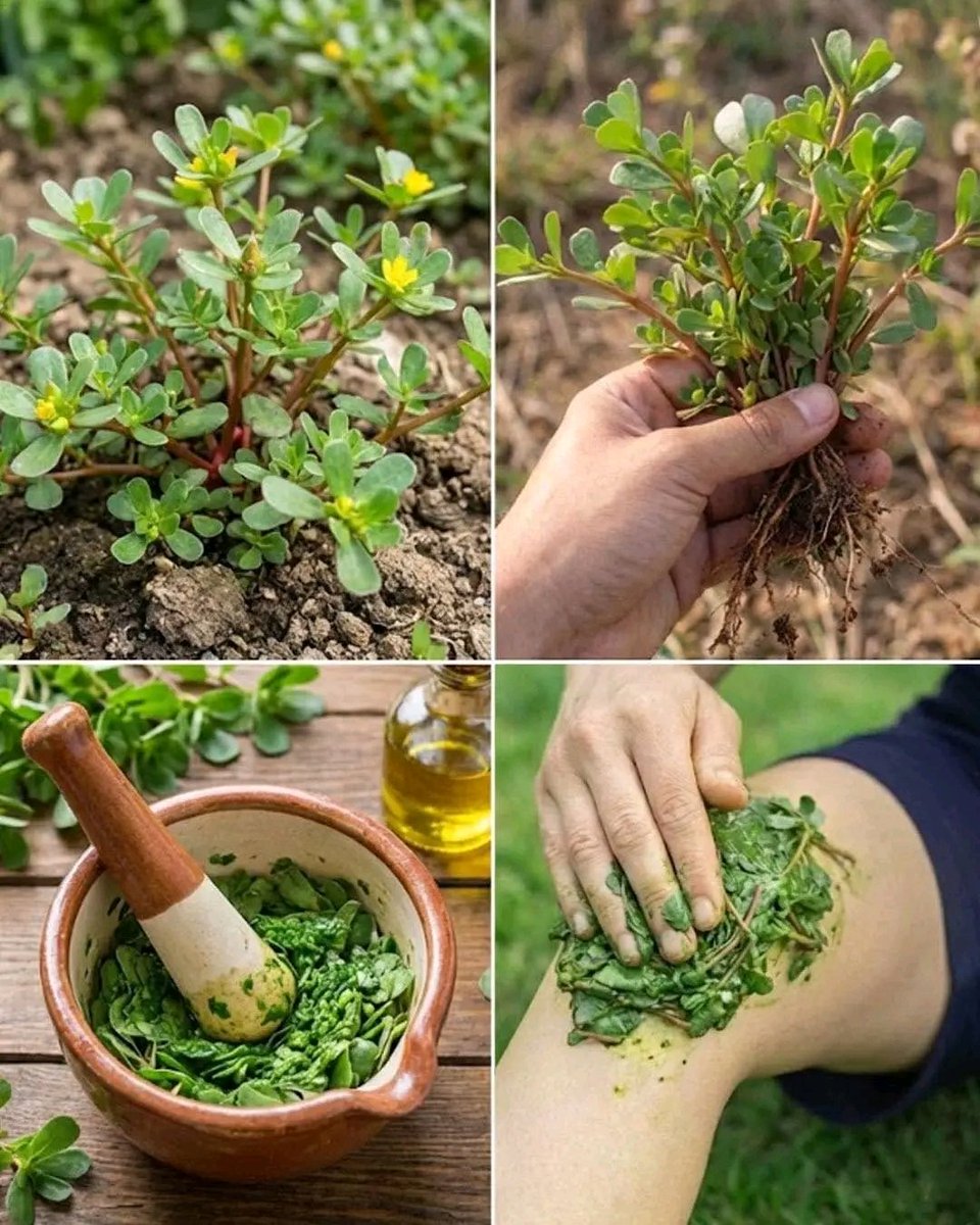 Never step on this weed; it's considered a 'gold mine' in the garden... 💬👀👇