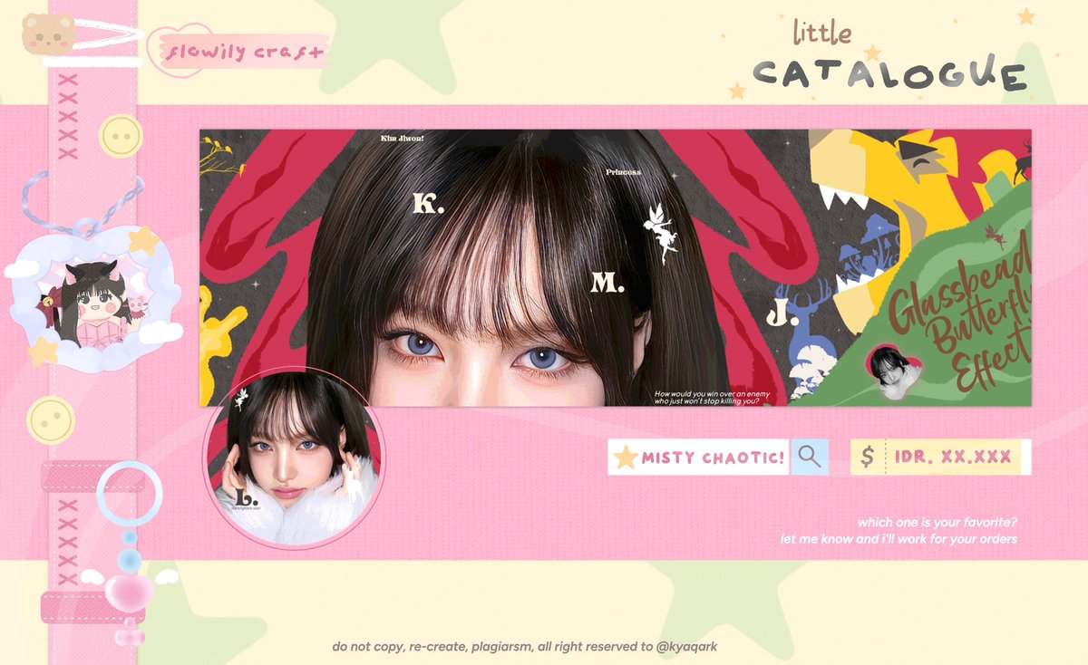 kyaqark's tweet image. Help repost, thank you 🫰🏻

Aku kembali mau memperkenalkan anak baruku, ada 4 dan ada versi wabisnya juga 🥺 tolong sayangi mereka iyh dan aku juga open titipan ke 4 katalog ini dengan special price, bisa cek ALT okkie 😉

Semua layout ufs iaa

#zonauang