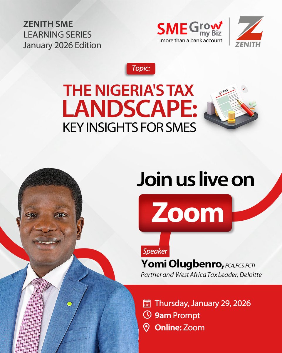 Zenith Bank tweet media