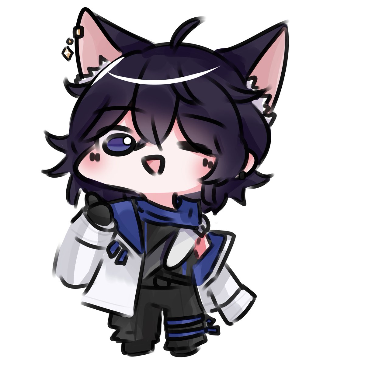 vtuber_mochi's tweet photo. Chibi Art Commission I did for #GenericVTart!!
I wanted to show you the before and after!! I improved so much in a few years!!
2022 vs 2026 https://t.co/Vov6xPeI8u