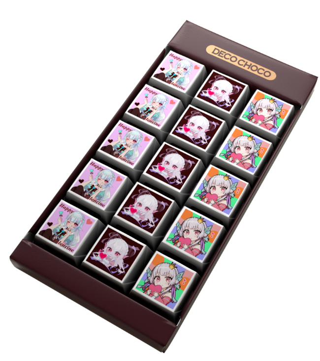 無事に購入完了🫧 「2026年Valentineチョコ (DECOチョコ - 列ごとに